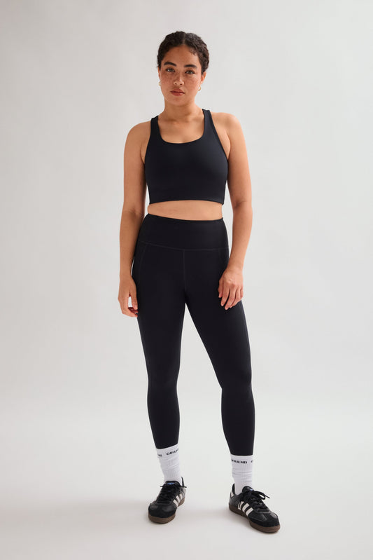 Black Paloma Racerback Bra
