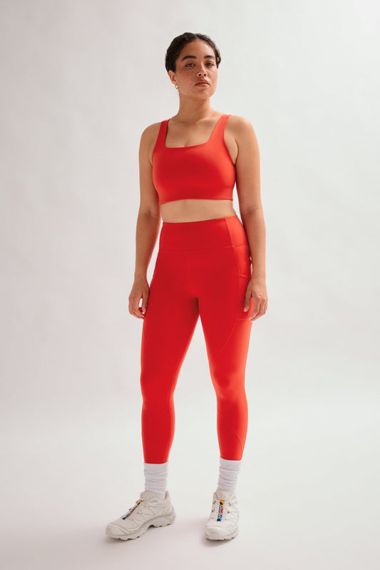 Redwoods Compressive Moto Pocket Legging