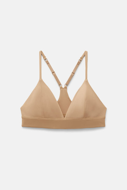 Suede Triangle Bralette